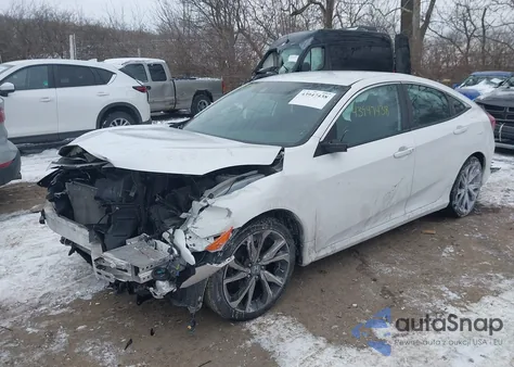 2020 Honda Civic Sport from USA, damaged, VIN 2HGFC2F80LH533963